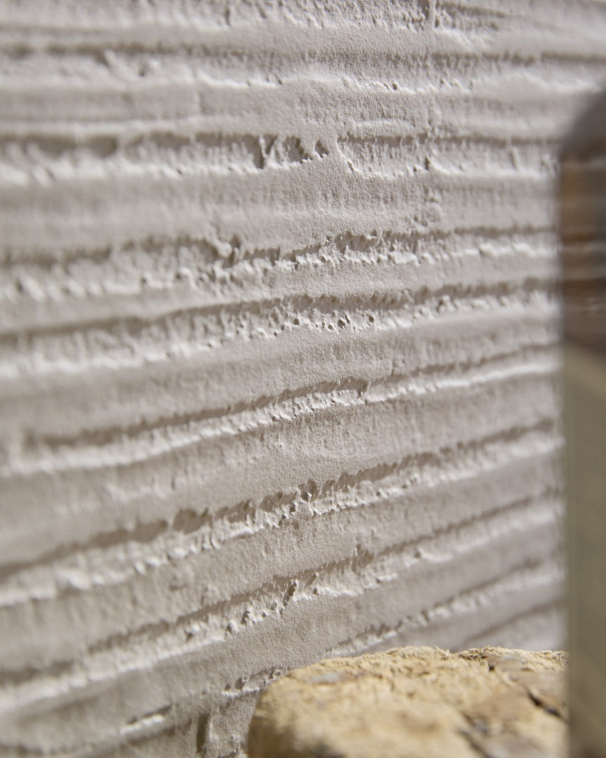 Ca’ Pietra Plastercraft Linea Mano Porcelain Ecru Textured — official gallery image 3