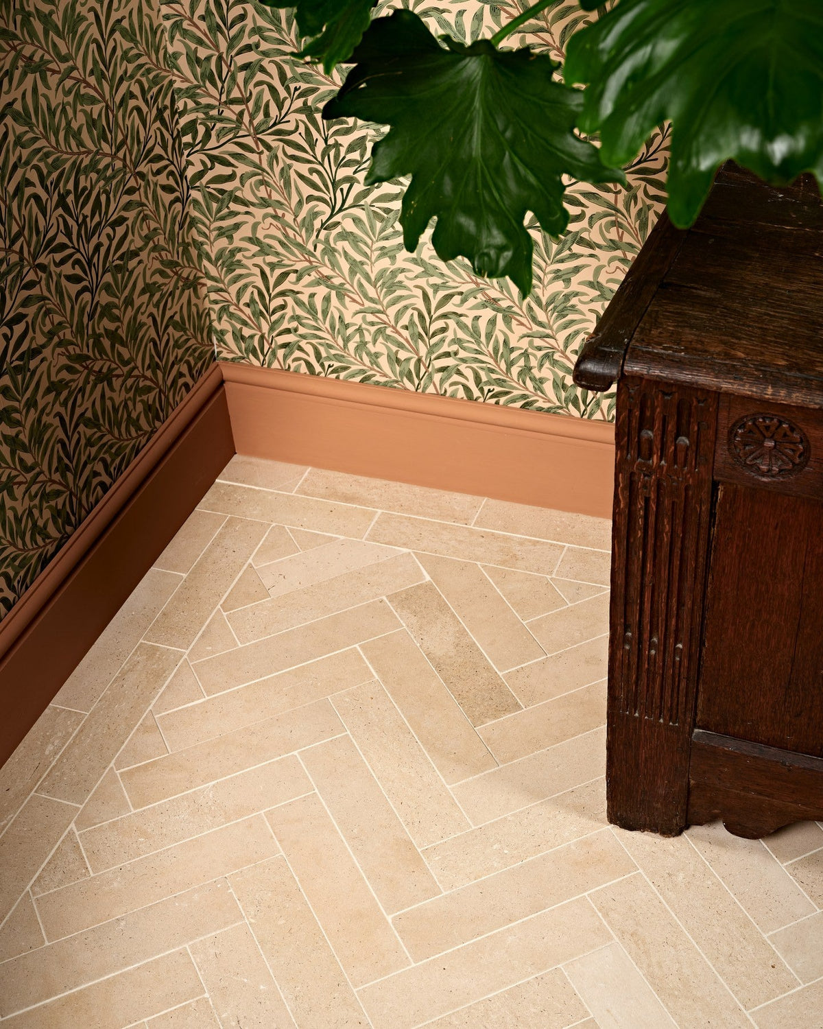 Ca’ Pietra Portland Limestone Honed Parquet — official gallery image 2