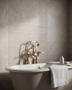 Ca’ Pietra Riverside Wall Ceramic Linear Perla — official gallery image 1