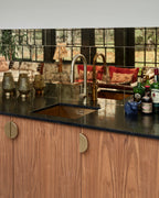 Ca’ Pietra Rococo Glass Mirror Brass — official gallery image 1
