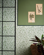 Ca’ Pietra Silk Screen Ceramic Willow Cottage Spring Leaf — official gallery image 3