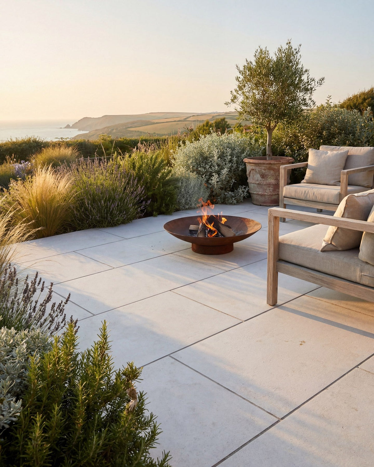 Ca’ Pietra Southdown Porcelain Paving Textured — official gallery image 4