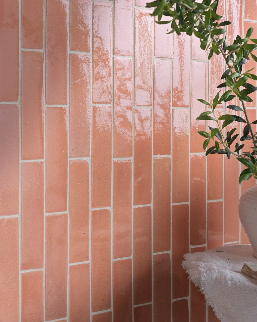 Ca’ Pietra Stone Glaze Ceramic Blossom Gloss Brick — official gallery image 4