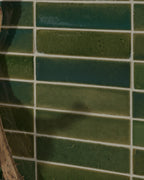 Ca’ Pietra Stone Glaze Ceramic British Green Gloss Brick — official gallery image 3