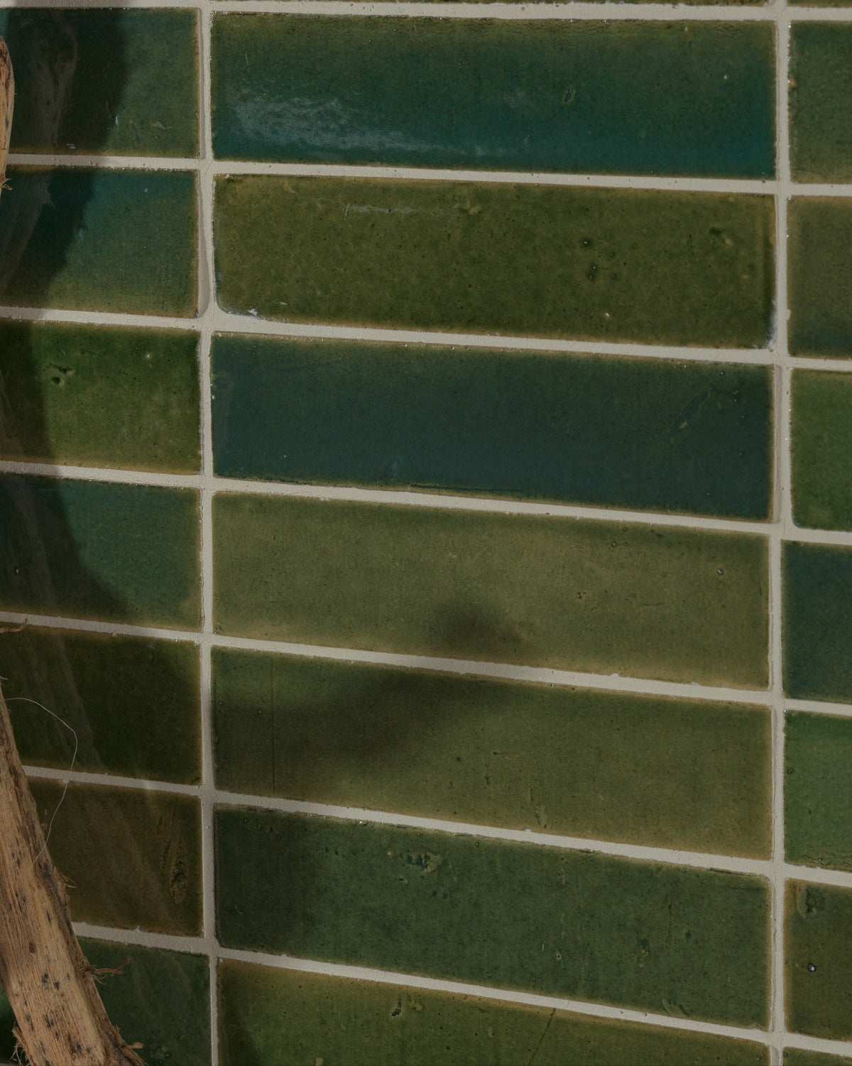 Ca’ Pietra Stone Glaze Ceramic British Green Gloss Brick — official gallery image 3