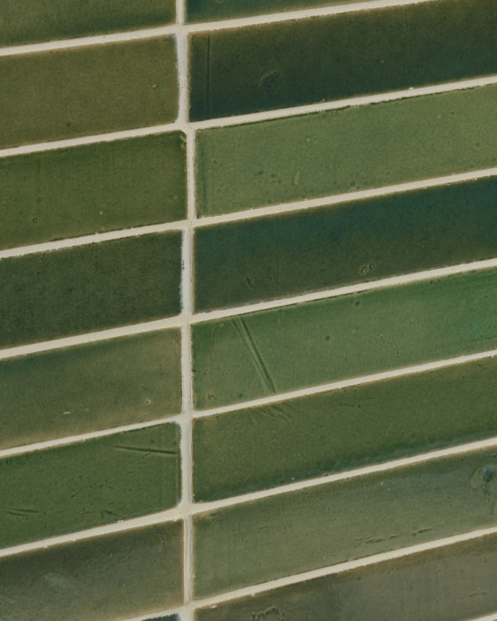 Ca’ Pietra Stone Glaze Ceramic British Green Gloss Brick — official gallery image 4