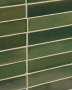 Ca’ Pietra Stone Glaze Ceramic British Green Gloss Brick — official gallery image 4