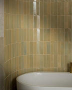 Ca’ Pietra Stone Glaze Ceramic Chambray Gloss Brick — official gallery image 7