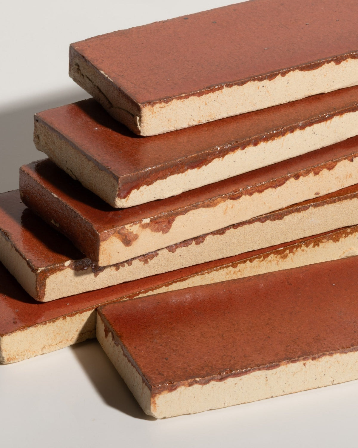 Ca’ Pietra Stone Glaze Ceramic Imperial Red Gloss Brick — official gallery image 5