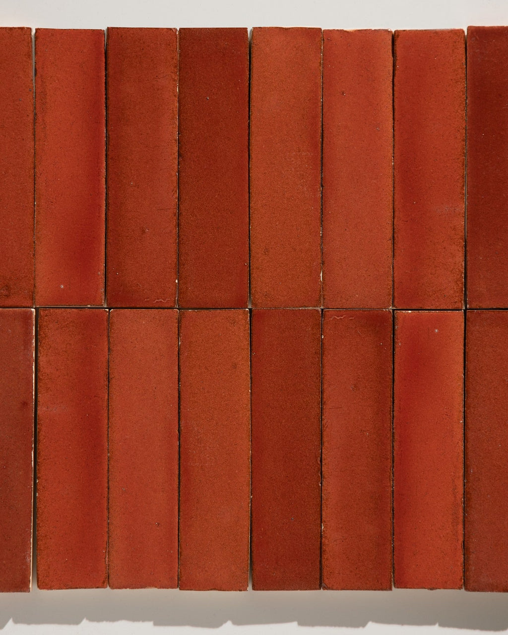 Ca’ Pietra Stone Glaze Ceramic Imperial Red Gloss Brick — official gallery image 6