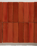 Ca’ Pietra Stone Glaze Ceramic Imperial Red Gloss Brick — official gallery image 6