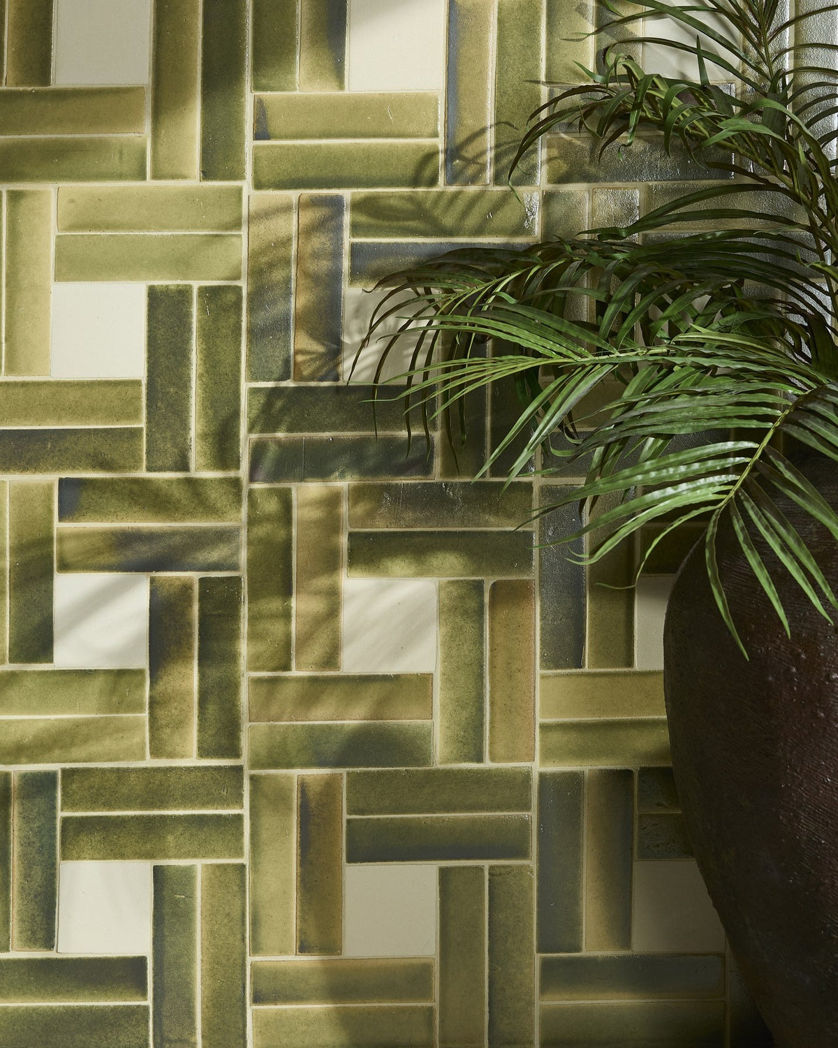 Ca’ Pietra Stone Glaze Ceramic Lemongrass Gloss Brick — official gallery image 6