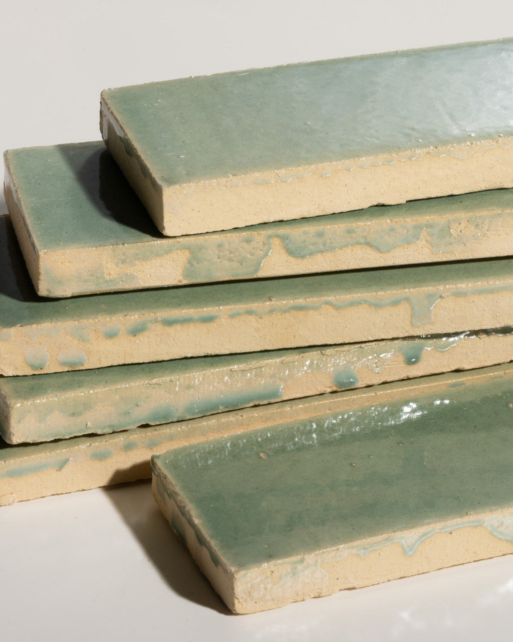 Ca’ Pietra Stone Glaze Ceramic Menthol Gloss Brick — official gallery image 5