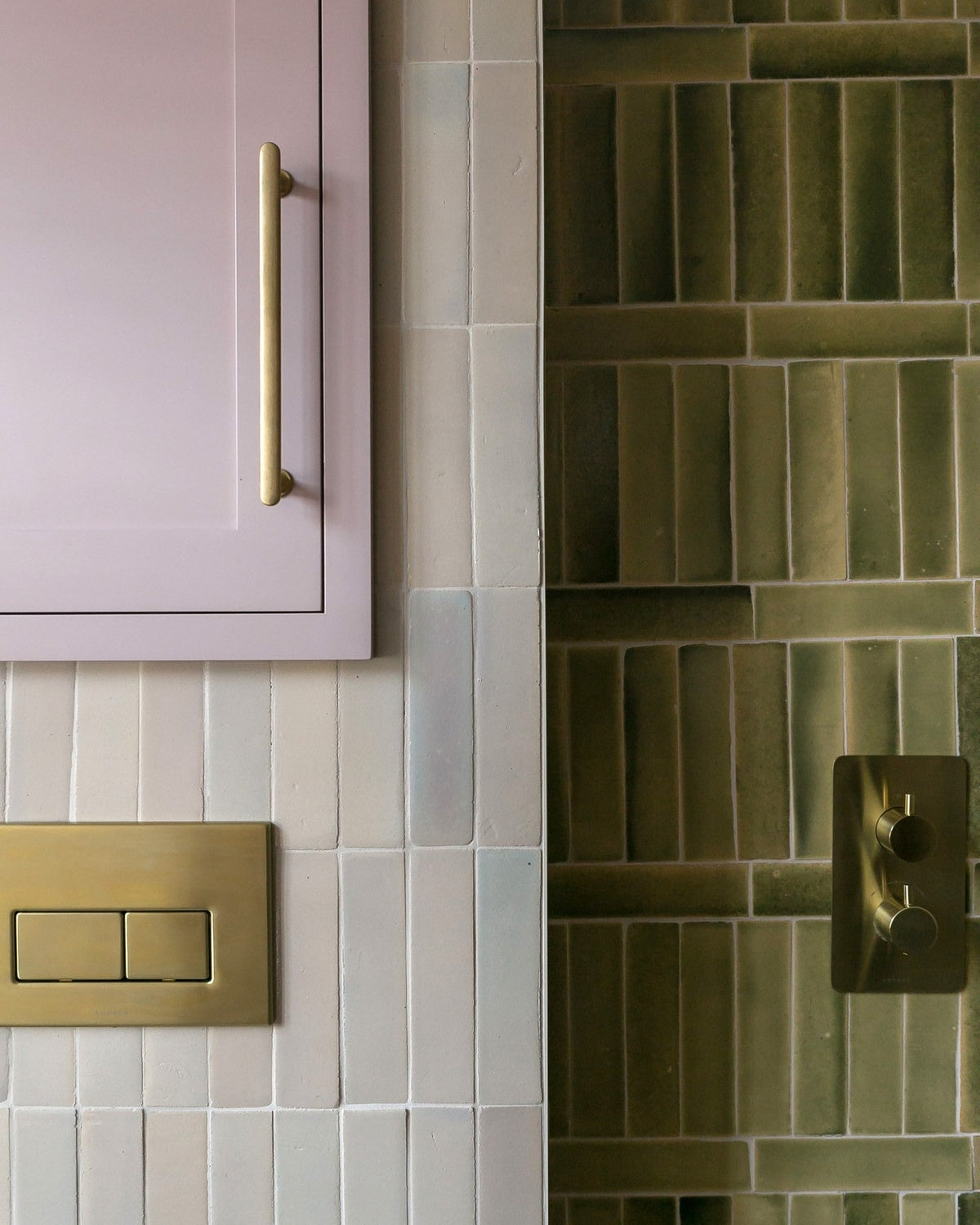 Ca’ Pietra Stone Glaze Ceramic Mink Gloss Brick — official gallery image 4