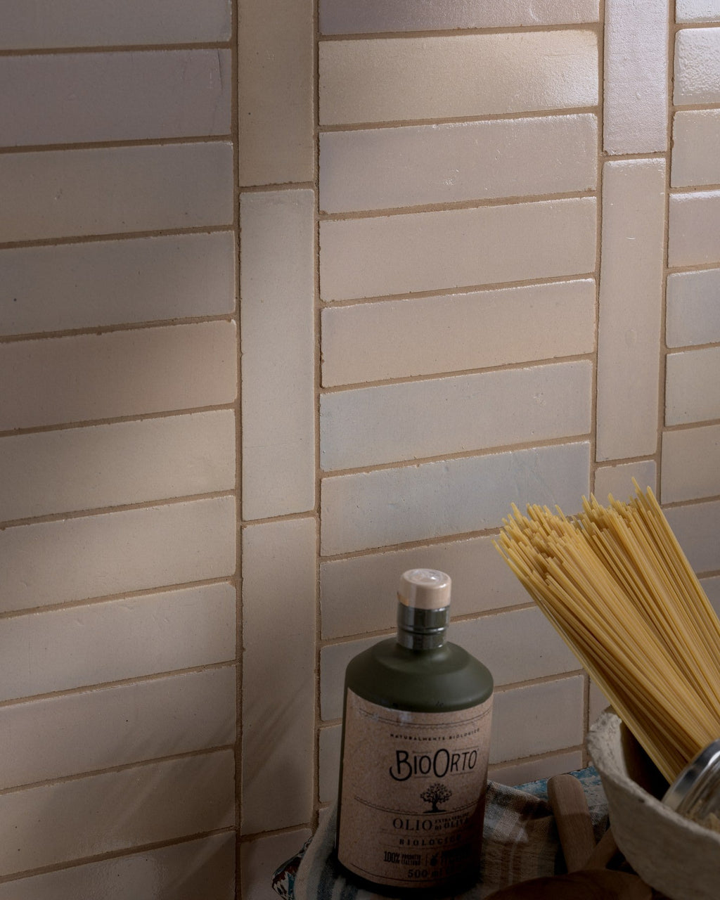 Ca’ Pietra Stone Glaze Ceramic Mink Gloss Brick — official gallery image 7
