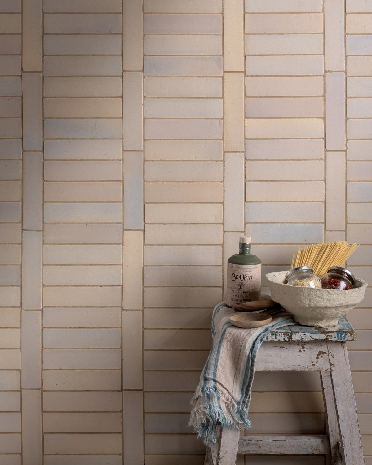 Ca’ Pietra Stone Glaze Ceramic Mink Gloss Brick — official gallery image 8