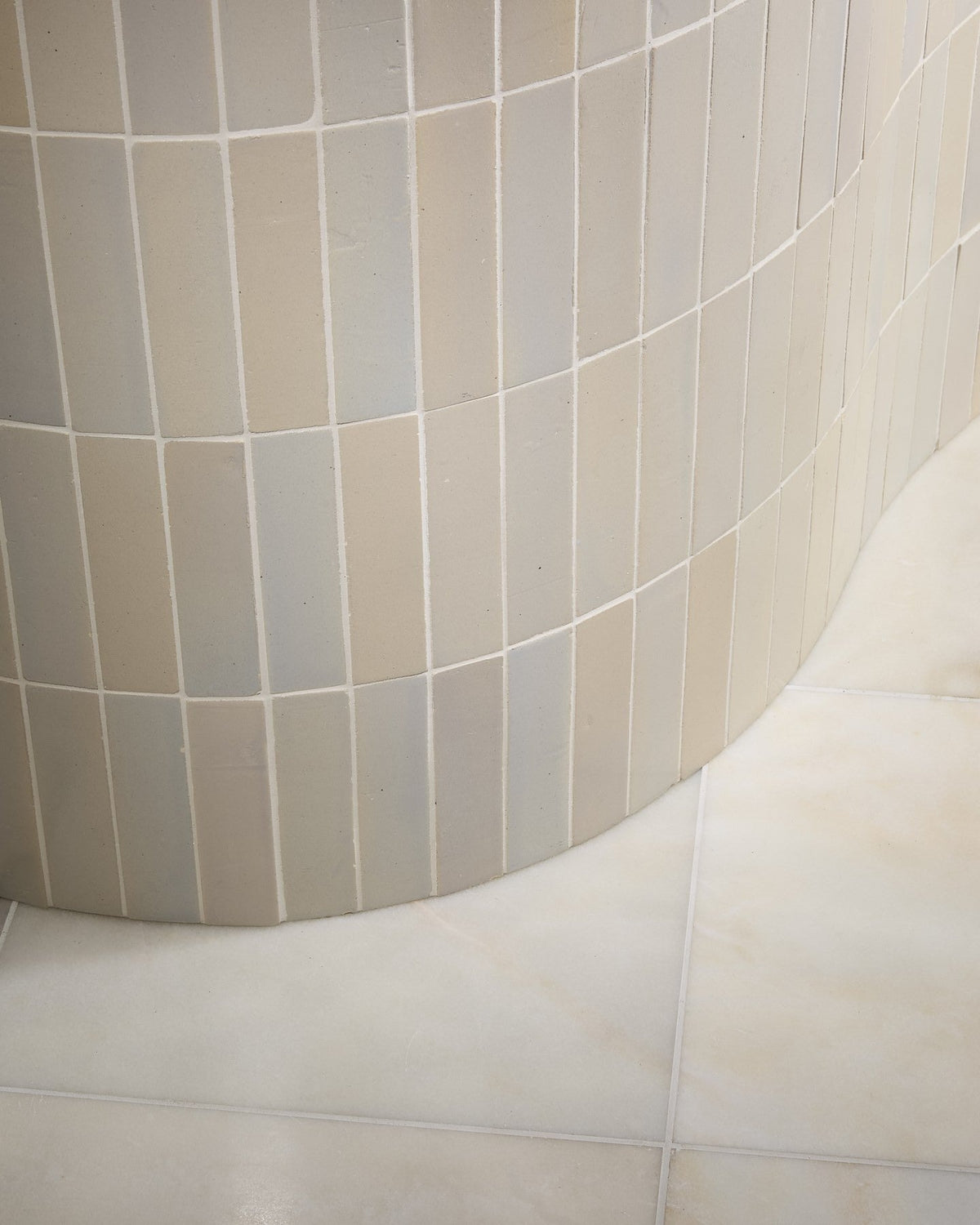 Ca’ Pietra Stone Glaze Ceramic Mink Gloss Brick — official gallery image 11