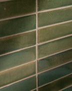 Ca’ Pietra Stone Glaze Ceramic Olive Leaf Gloss Brick — official gallery image 4