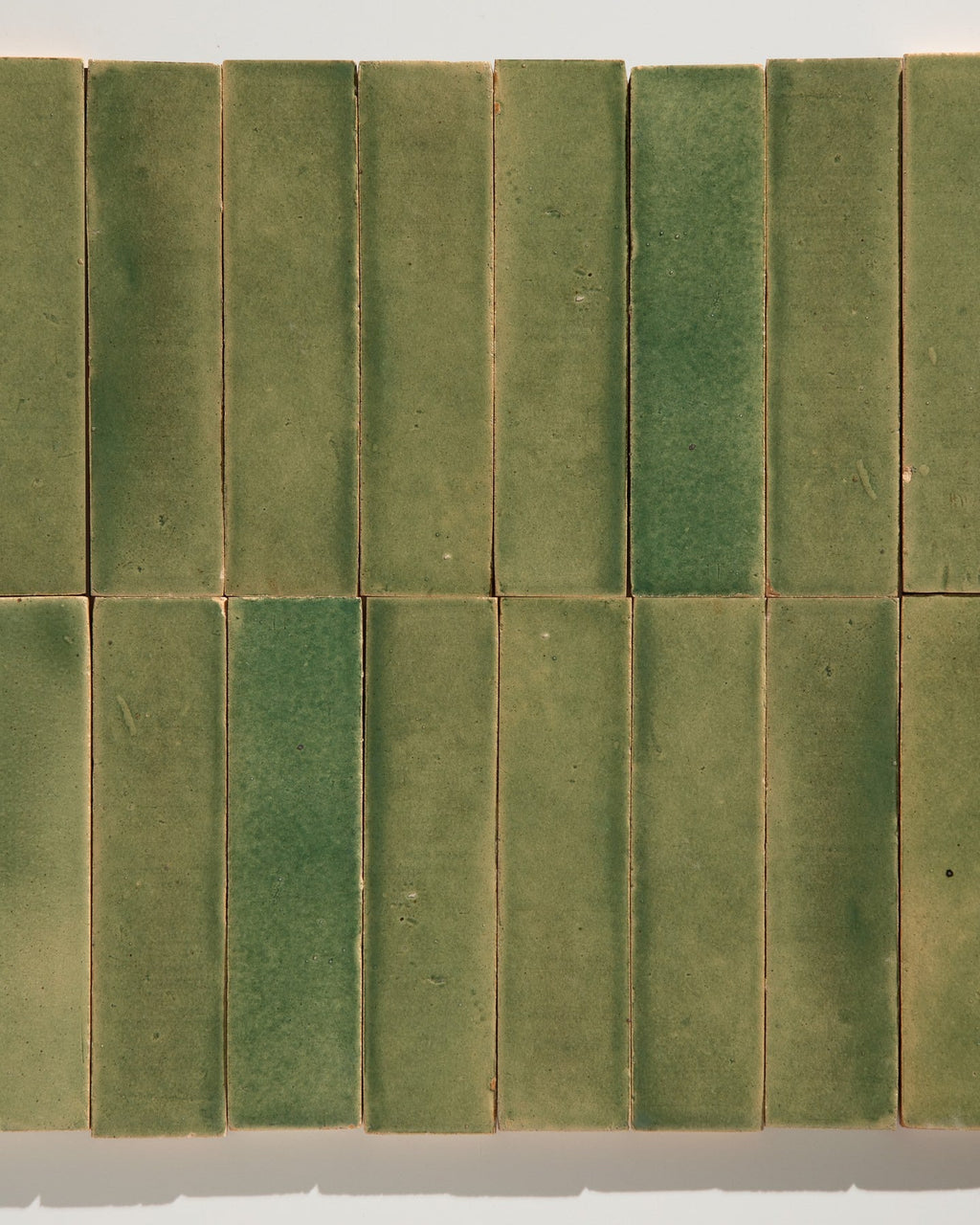 Ca’ Pietra Stone Glaze Ceramic Olive Leaf Gloss Brick — official gallery image 10