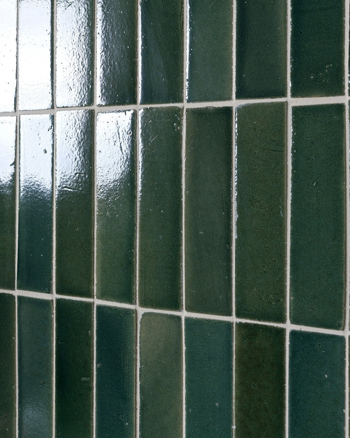 Ca’ Pietra Stone Glaze Ceramic Petrol Green Gloss Brick — official gallery image 1