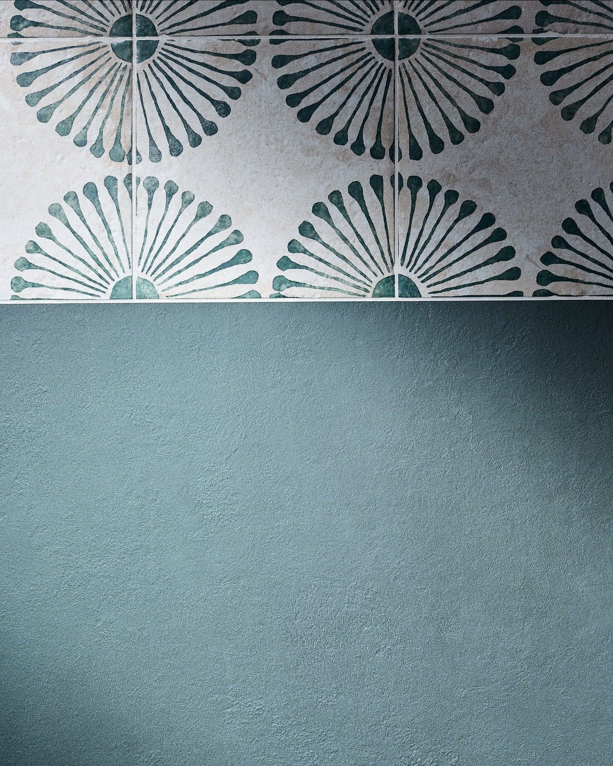 Ca’ Pietra Stucco Porcelain Textured Green — official gallery image 3