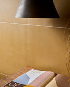 Ca’ Pietra Stucco Porcelain Textured Mustard — official gallery image 3