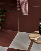 Ca’ Pietra Stucco Porcelain Textured Red — official gallery image 2