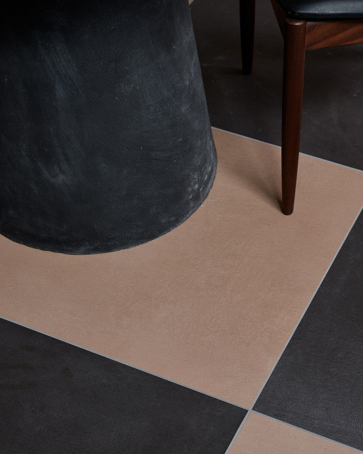 Ca’ Pietra Stucco Porcelain Textured Umber — official gallery image 1