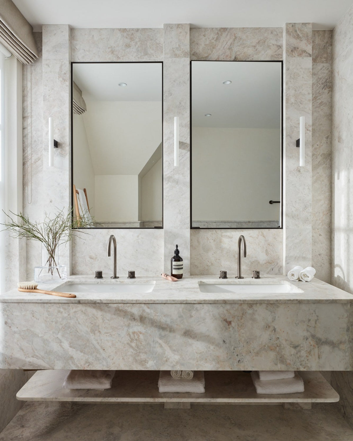 Ca’ Pietra Taj Mahal Marble Honed Finish — official gallery image 8