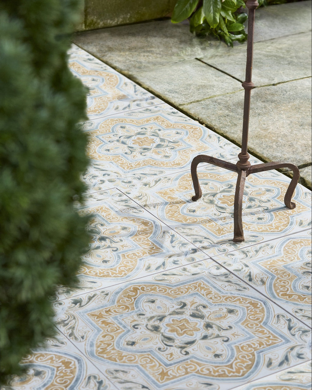 Ca’ Pietra Tapestry Porcelain Paving Textured Arabic — official gallery image 1
