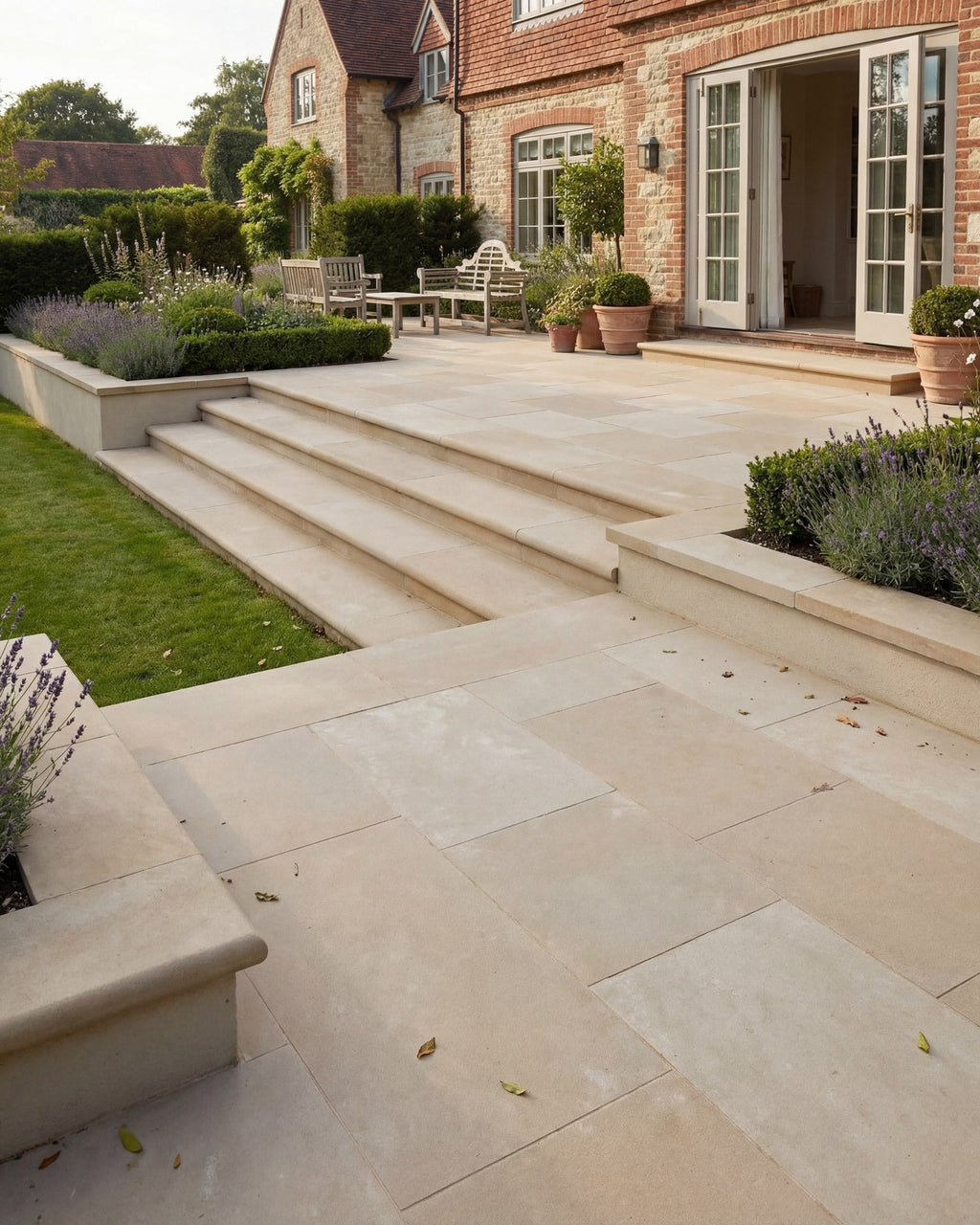 Ca’ Pietra Trafalgar Sandstone Etched — official gallery image 4