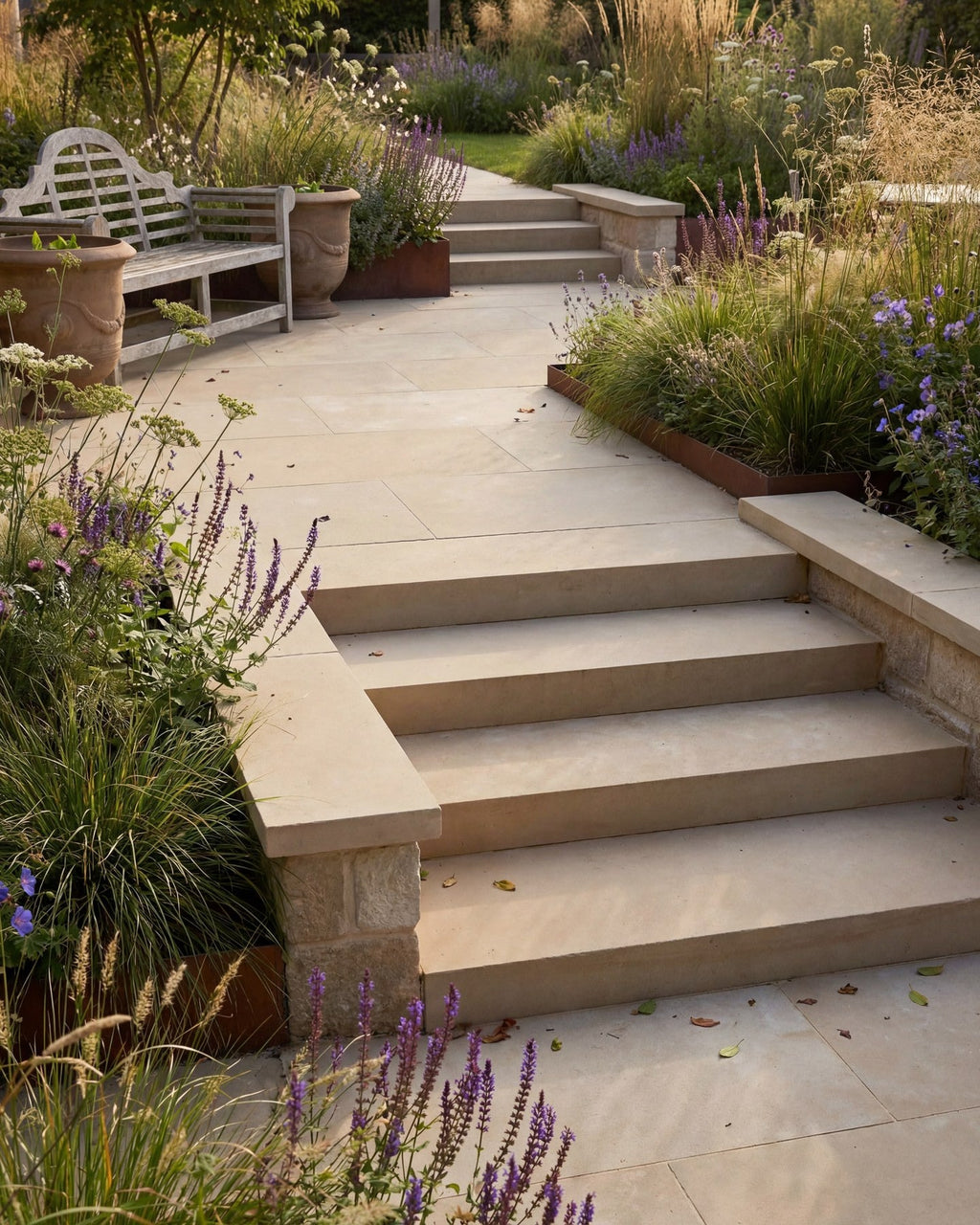 Ca’ Pietra Trafalgar Sandstone Etched — official gallery image 7