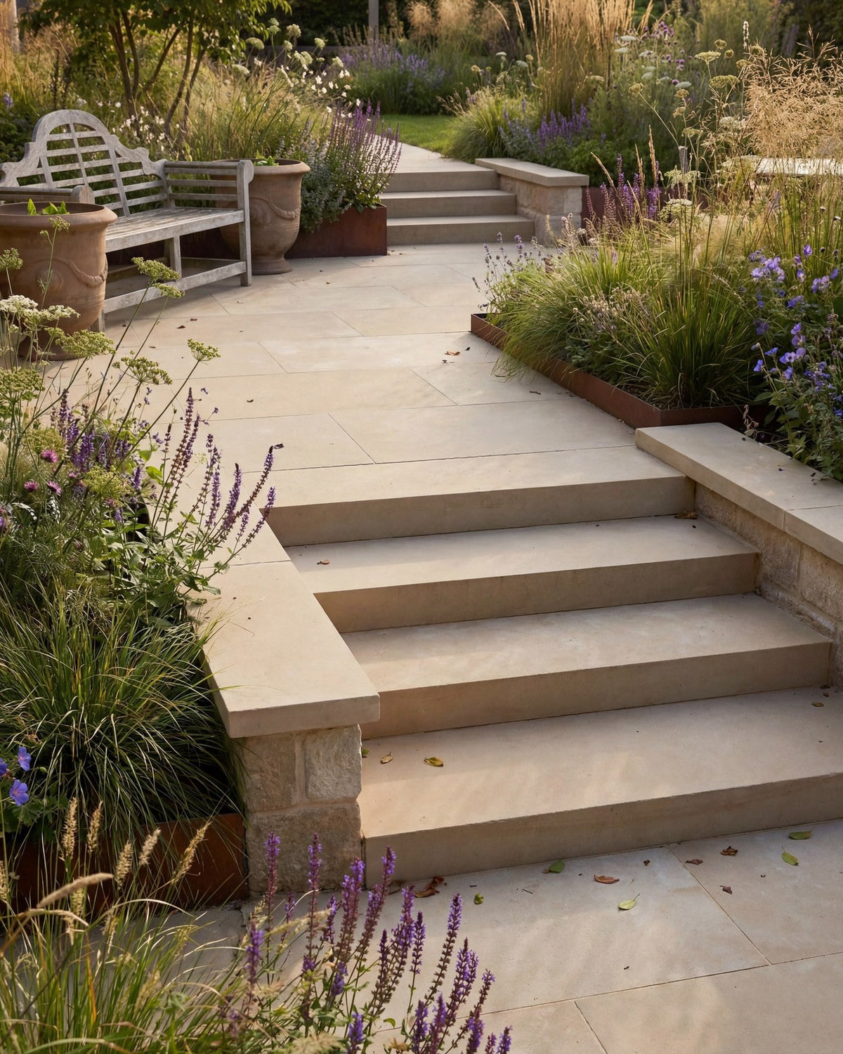 Ca’ Pietra Trafalgar Sandstone Etched — official gallery image 7