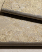 Ca’ Pietra Trusloe Limestone Seasoned Bullnose Coping — official gallery image 1