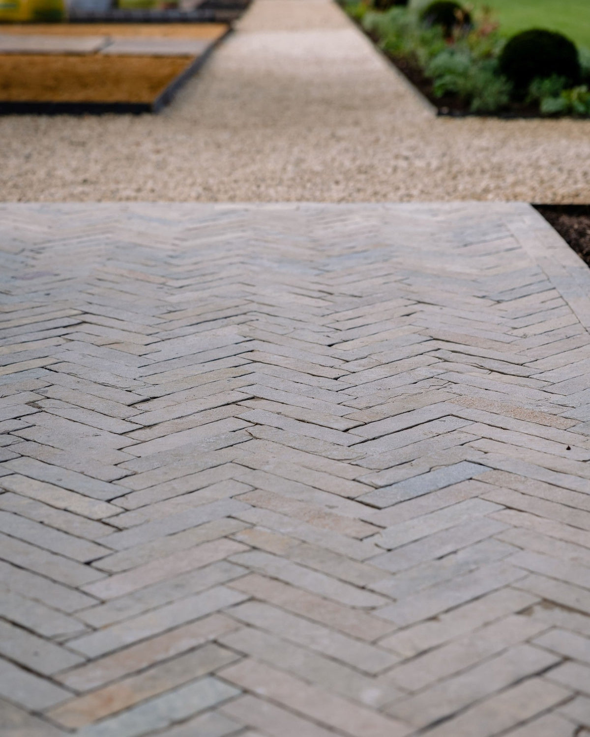Ca’ Pietra Trusloe Limestone Seasoned Finish Parquet — official gallery image 6