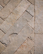 Ca’ Pietra Trusloe Limestone Seasoned Finish Parquet — official gallery image 12