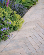 Ca’ Pietra Trusloe Limestone Seasoned Finish Parquet — official gallery image 13