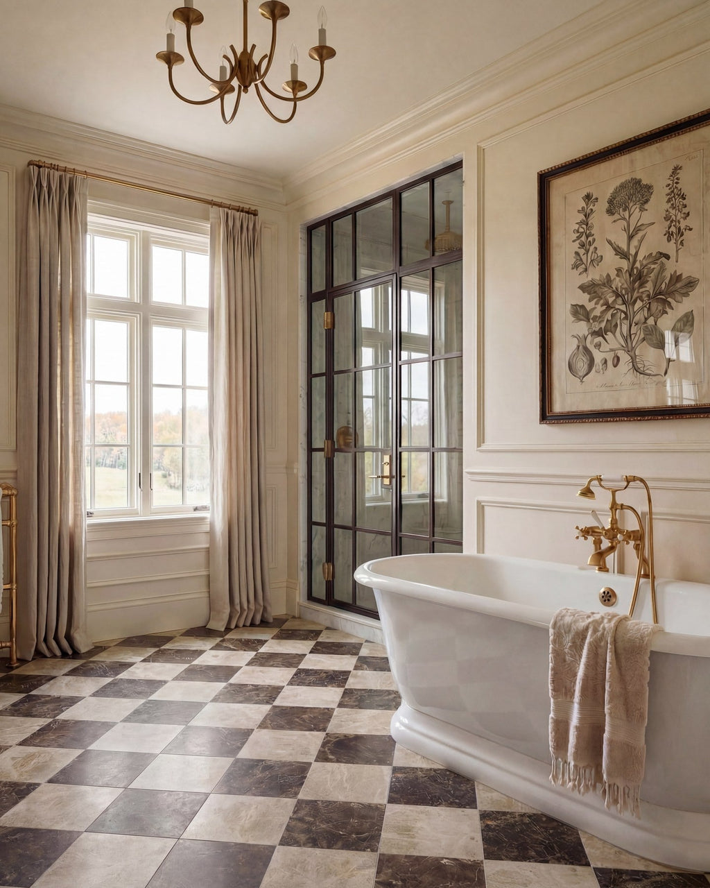 Ca’ Pietra Versailles Marble Ecru Honed — official gallery image 1