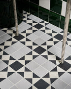 Ca’ Pietra Victorian Style™ Porcelain Finchley Pattern Soft Grey — official gallery image 5