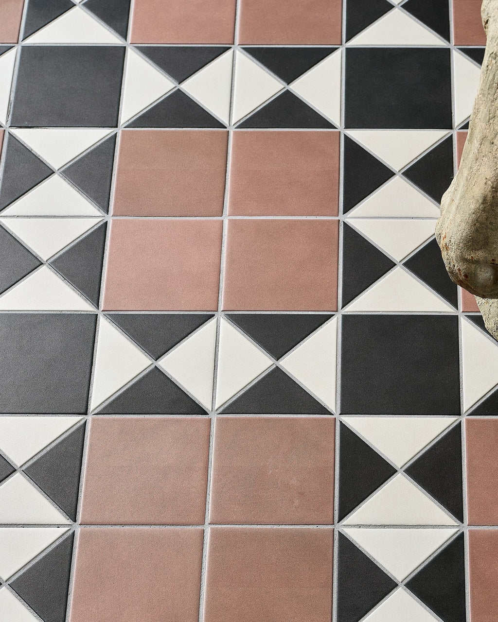Ca’ Pietra Victorian Style™ Porcelain Finchley Pattern Terracotta — official gallery image 4