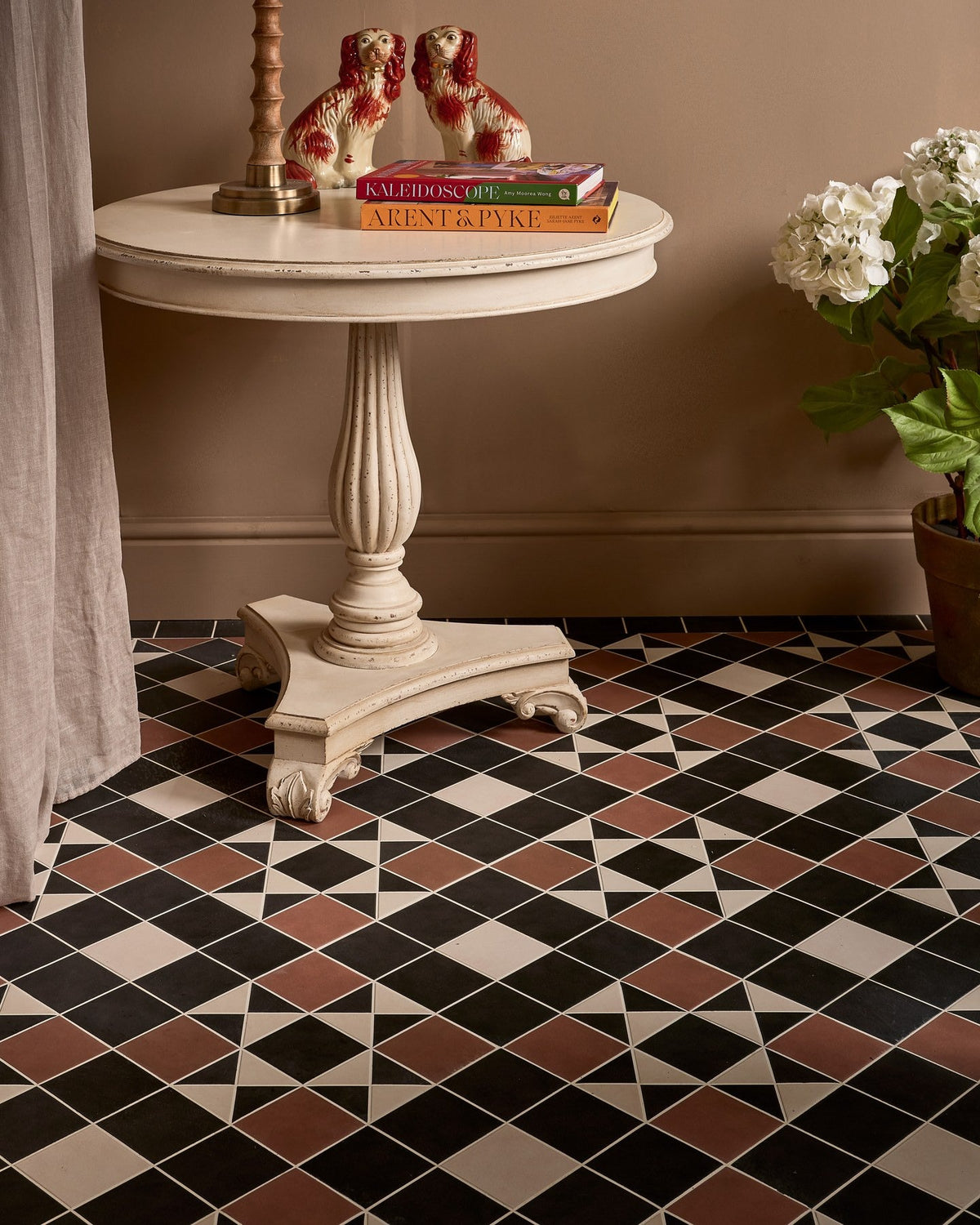 Ca’ Pietra Victorian Style™ Porcelain Finchley Pattern Terracotta — official gallery image 6