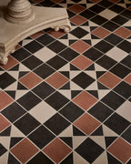 Ca’ Pietra Victorian Style™ Porcelain Finchley Pattern Terracotta — official gallery image 8