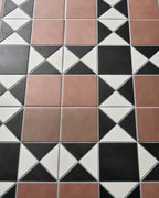 Ca’ Pietra Victorian Style™ Porcelain Finchley Pattern Terracotta — official gallery image 9