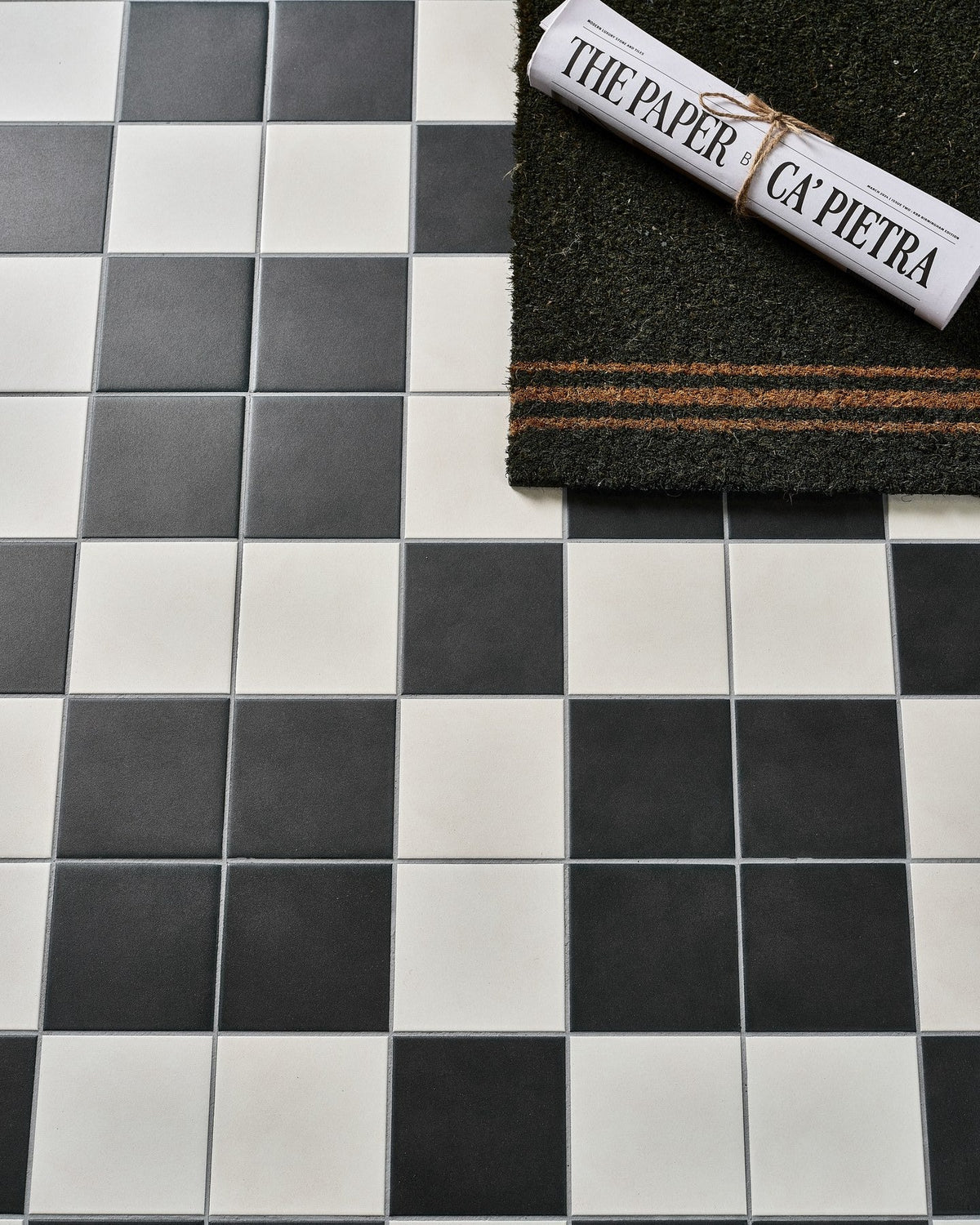Ca’ Pietra Victorian Style™ Porcelain Chess Mono A — official gallery image 6