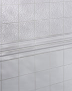 Ca’ Pietra Victorian Style™ Wall Ceramic Cotton White Square — official gallery image 8