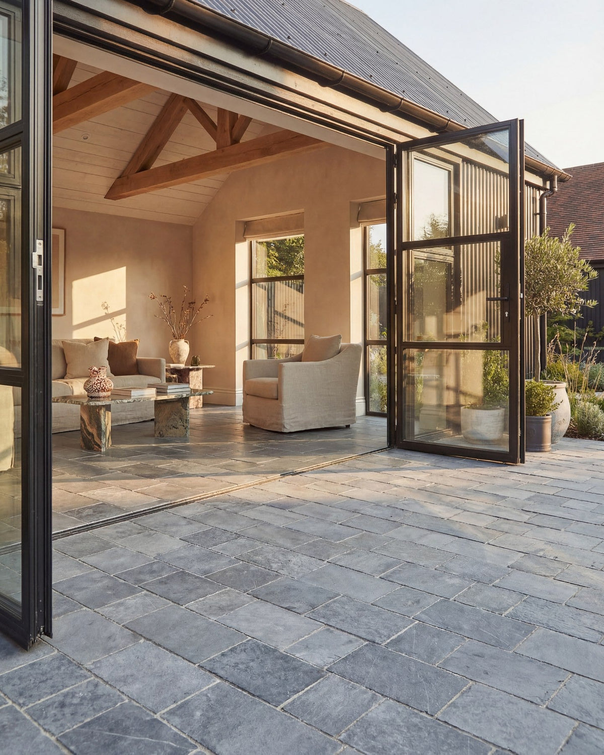 Ca’ Pietra Wexford Limestone Cobble Tumbled Finish — official gallery image 2