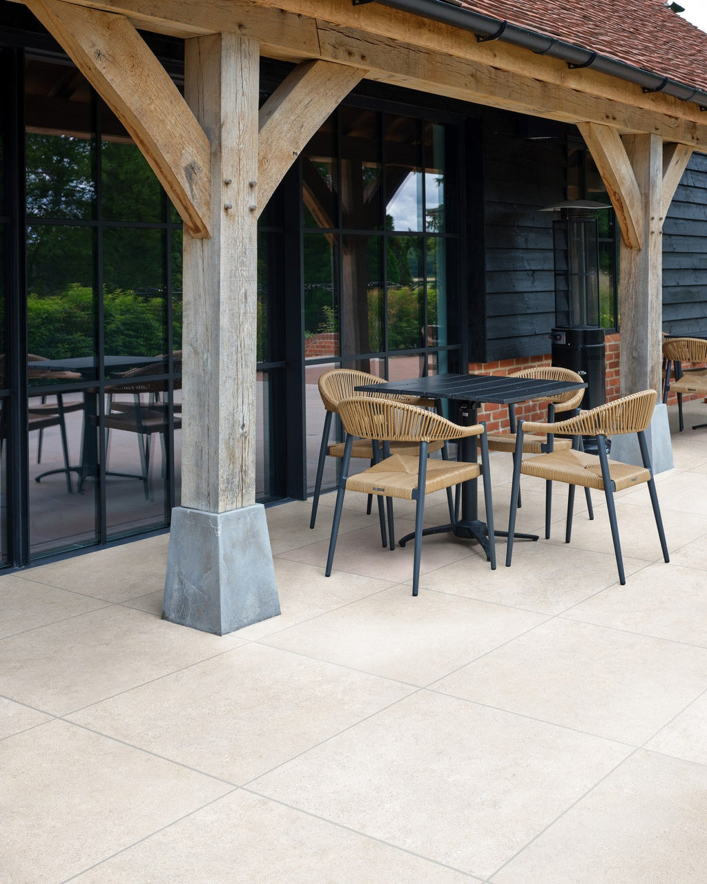 Ca’ Pietra Wychwood Limestone Paving Tumbled & Etched Finish — official gallery image 11