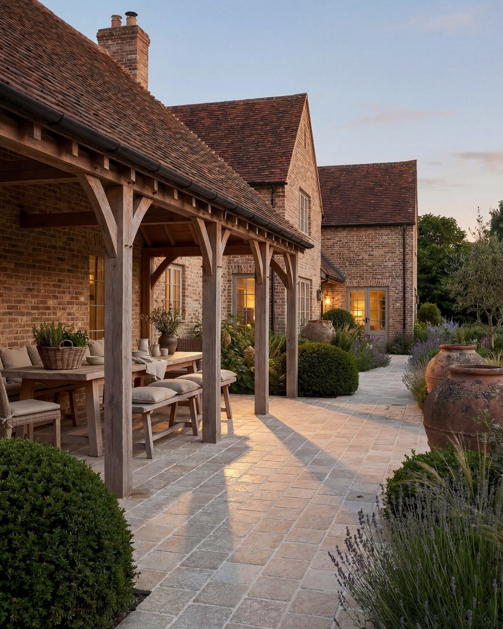 Ca’ Pietra Wychwood Limestone Tumbled & Etched Cobble — official gallery image 2