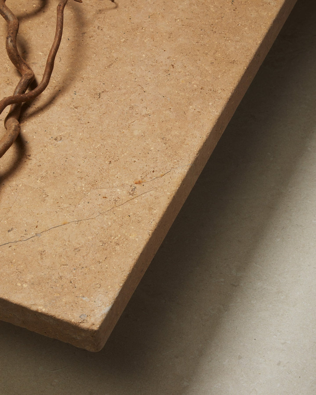 Ca’ Pietra Wychwood Limestone Tumbled & Etched Double Pencil Coping — official gallery image 2