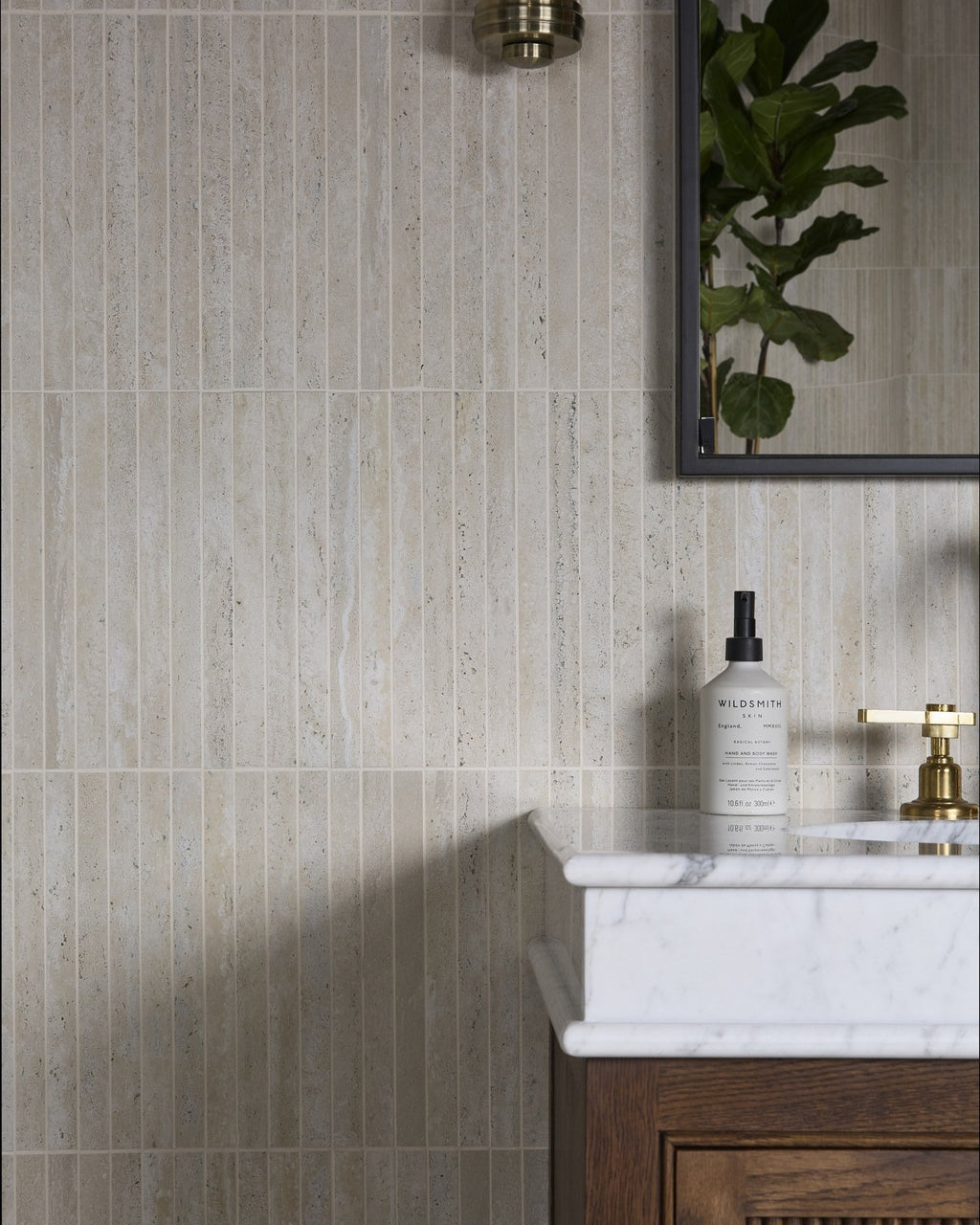 Ca’ Pietra Zahara Porcelain Bamboo Mosaic — official gallery image 1